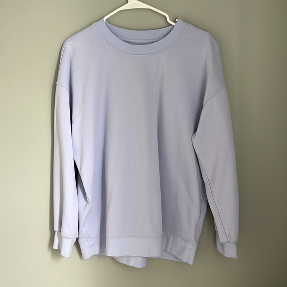 Perfectly Oversized Crew Pastel Blue size 6 - Picture 2 of 4
